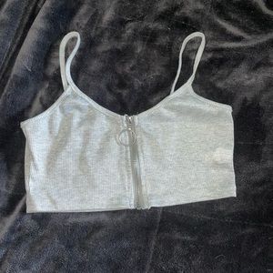 Cropped tank top